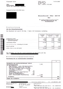 Що таке Steuerbescheid? Повернення податку з Німеччини онлайн. Розрахунок податку з Німеччини. Відшкодування податку з Німеччини. Рефундація податку.